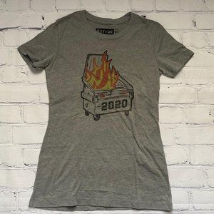 Buy Me Brunch Women's Dumpster Fire 2020 Tee Shirt